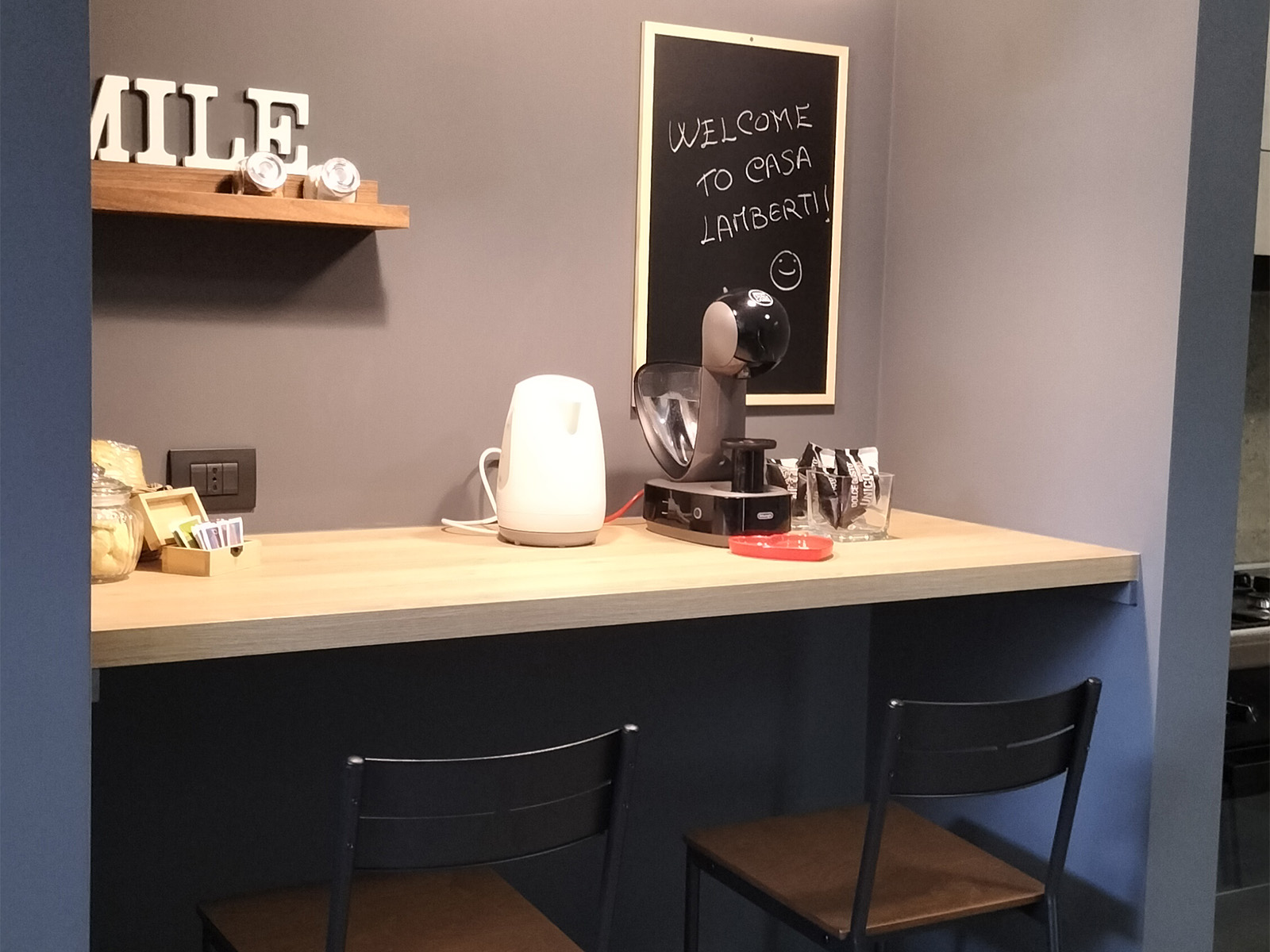 Die Wohnzimmerküche – Wohnung Limone